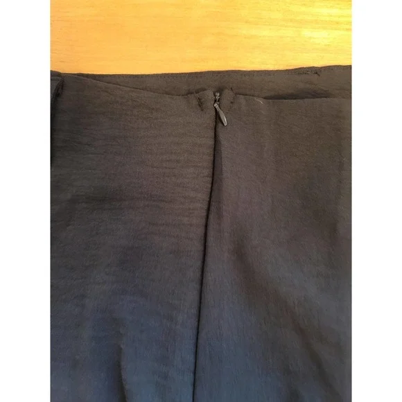 New 100% Polyester Black High Rise wide leg Women's Trousers XL - Picture 2 of 9